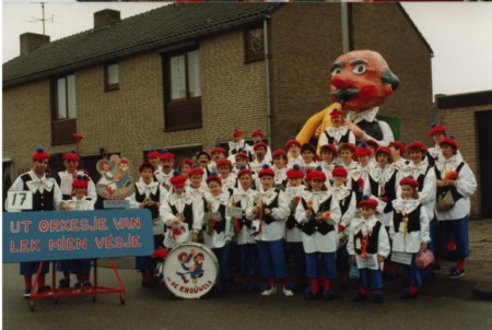 1987 - Un orkesje van lek mine vésje - kleine wage - 155 punte unne 2e Priês